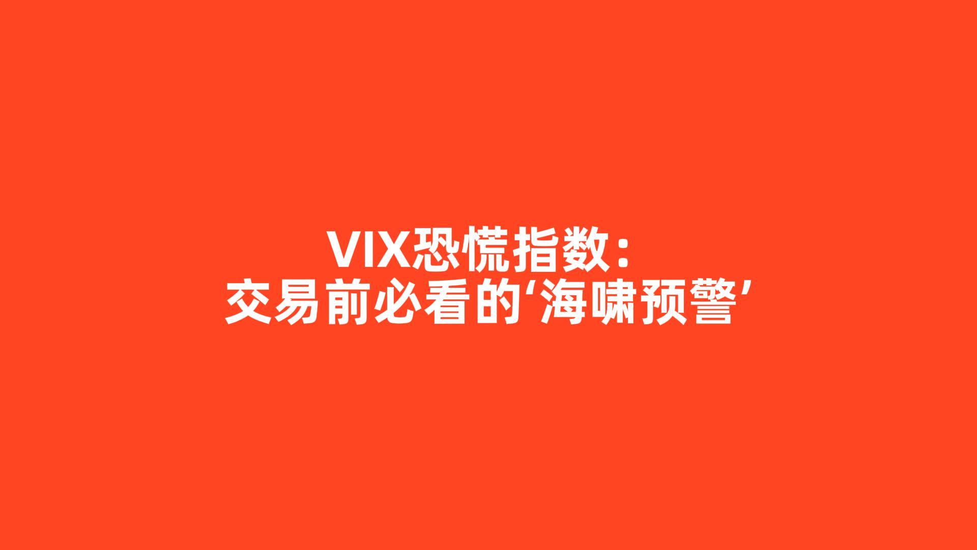 VIX 波动率